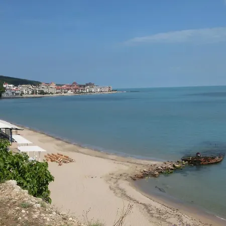 Panorama On Complex With Pools And Beach,