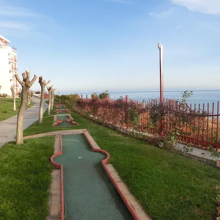 Panorama On Complex With Pools And Beach, *